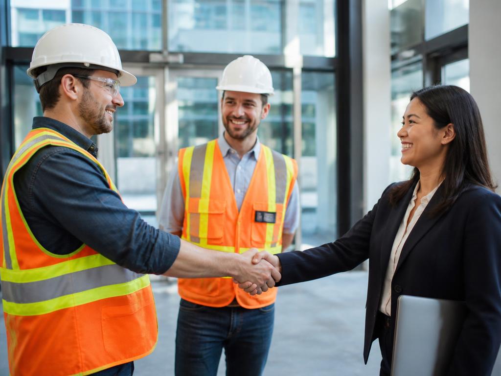 Professionnels canadiens au travail
